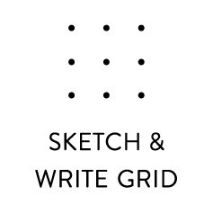 Notitieboek A5 - A Line Is A Dot, zacht leer