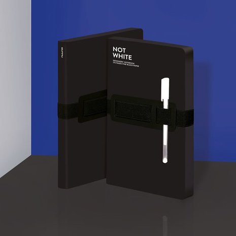 Notitieboek A5 - Not White Black