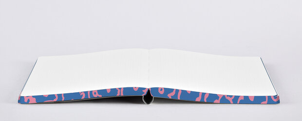 Notitieboek A5 - Flower Power, zacht leer